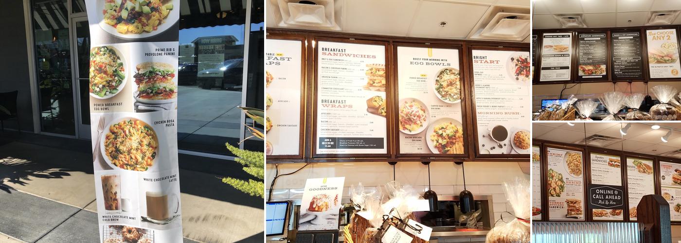 Corner Bakery Cafe Menu