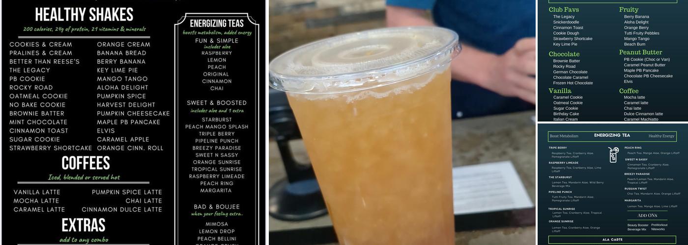 Legacy Nutrition Ardmore Menu