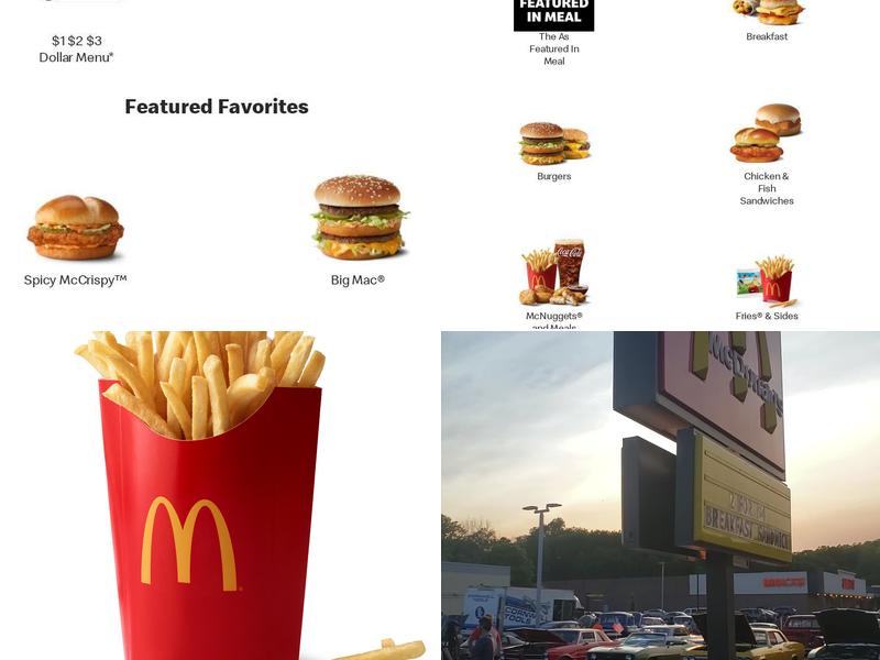 McDonald's Menu