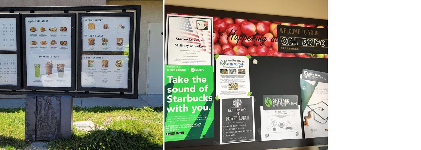 Starbucks Menu