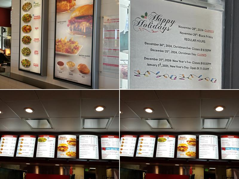 Wendy's Menu