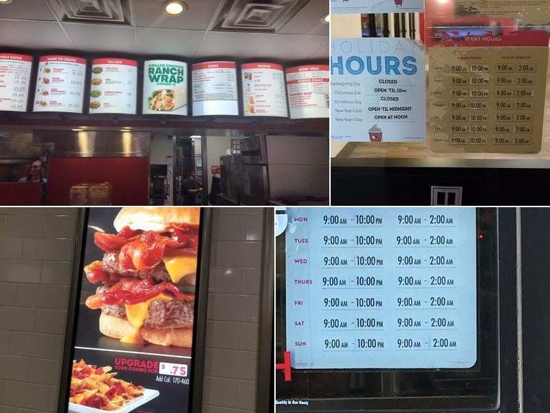 Wendy's Menu