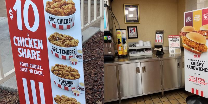 KFC Menu