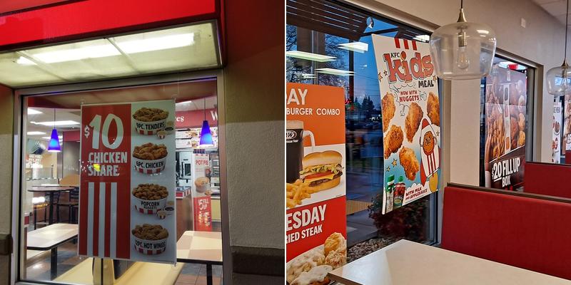 KFC Menu