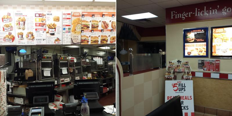 KFC Menu