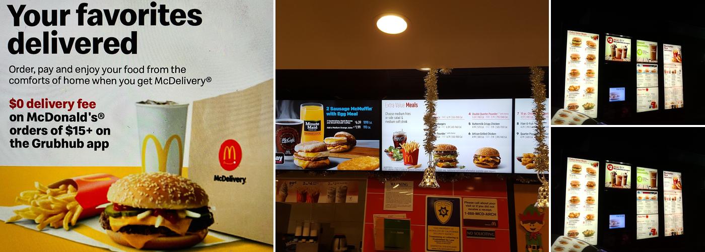McDonald's Menu