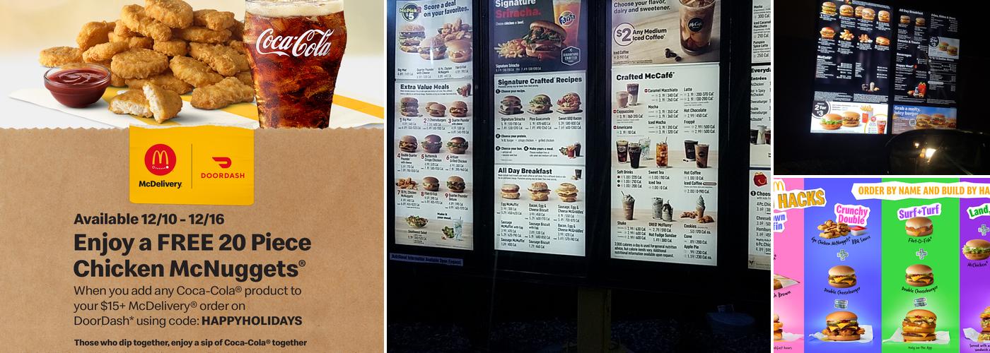 McDonald's Menu
