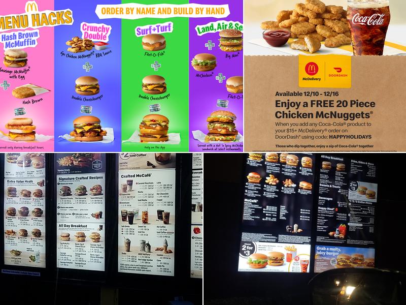 McDonald's Menu