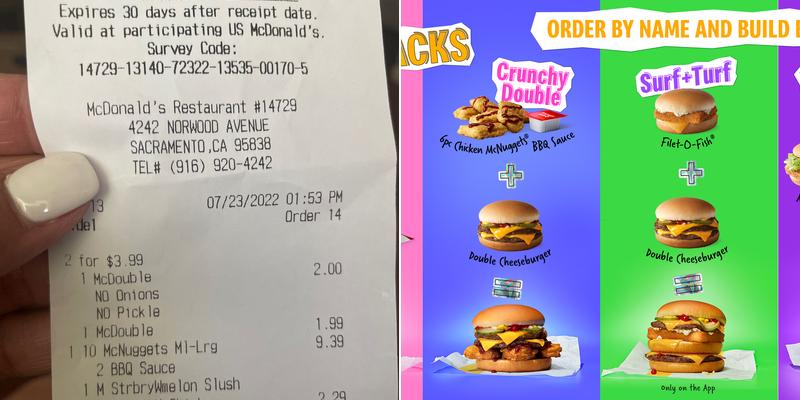 McDonald's Menu