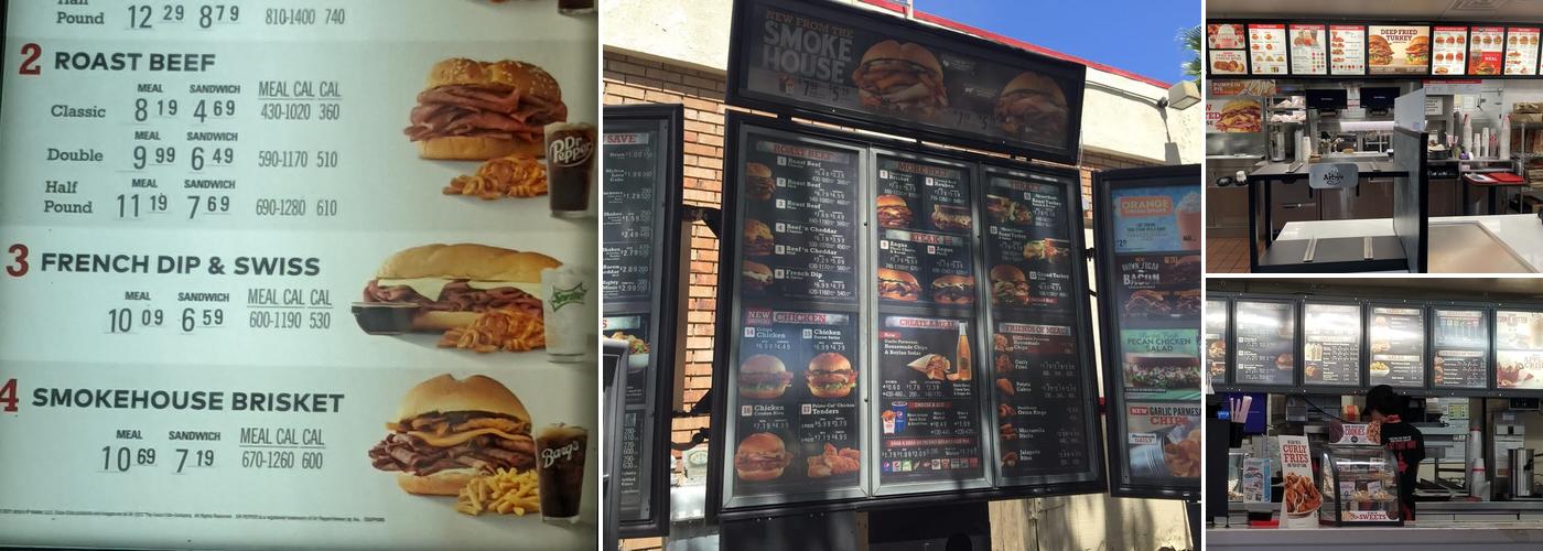 Arby's Menu