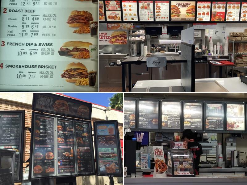 Arby's Menu