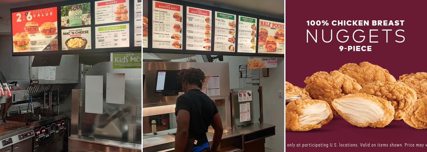 Arby's Menu