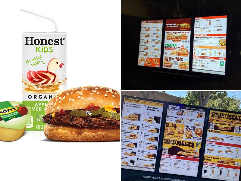 Burger King Menu