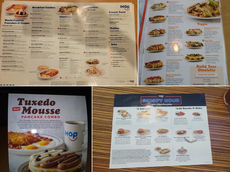 IHOP Menu