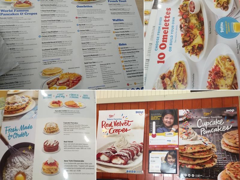 IHOP Menu