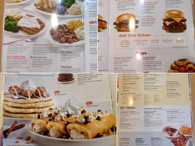 IHOP Menu