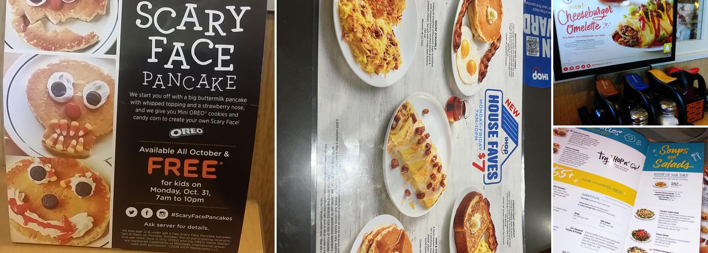 IHOP Menu