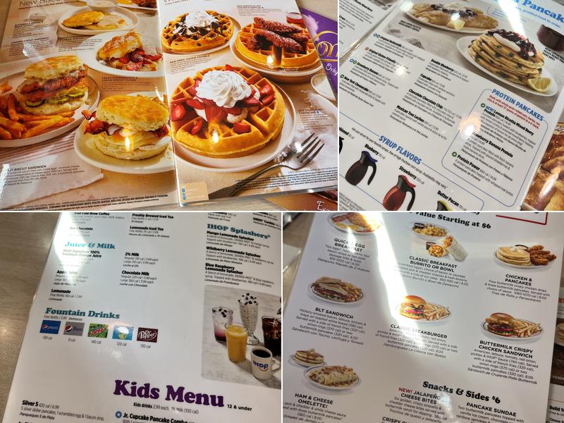 IHOP Menu