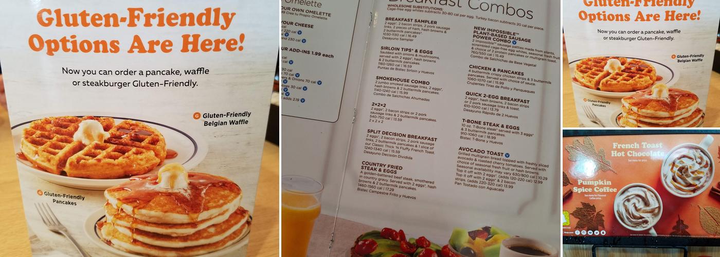 IHOP Menu