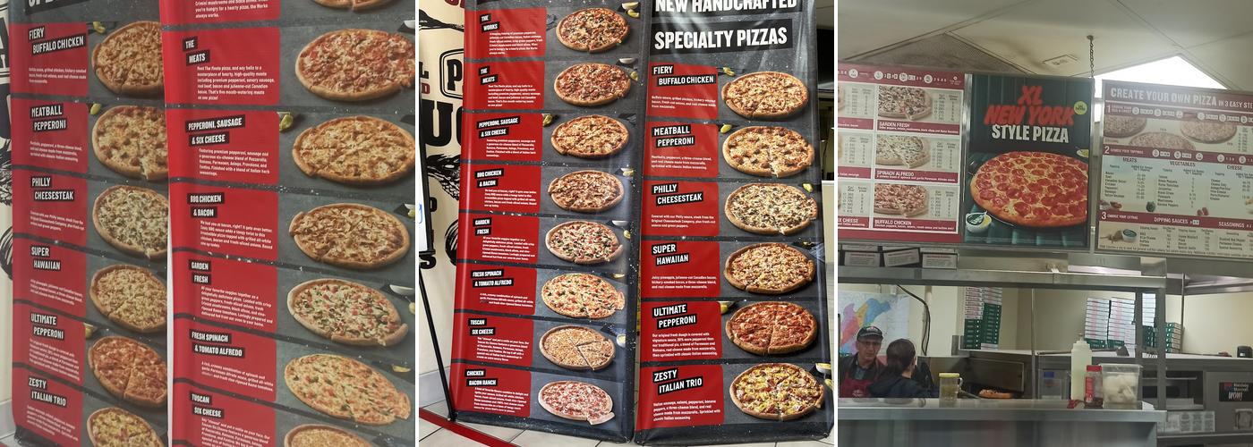 Papa Johns Pizza Menu