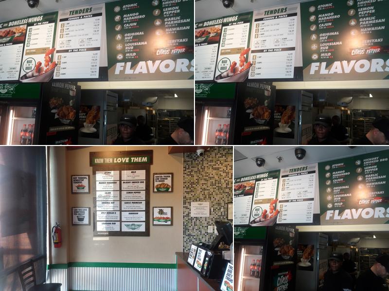 Wingstop Menu