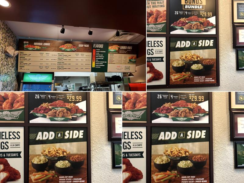 Wingstop Menu