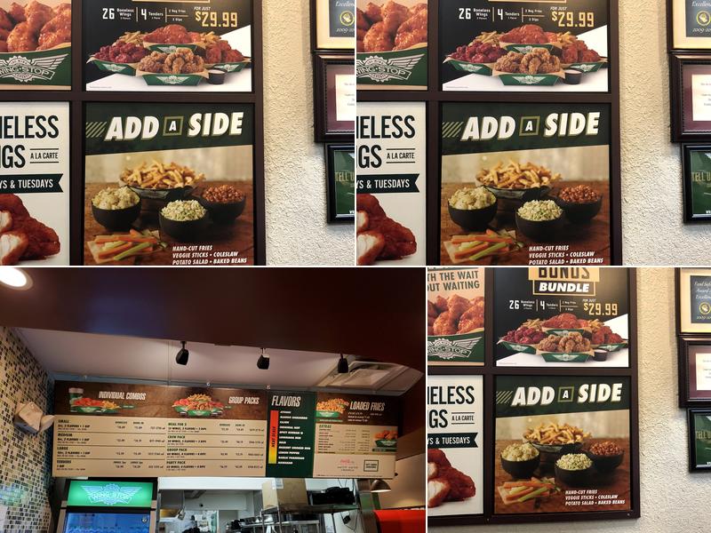 Wingstop Menu
