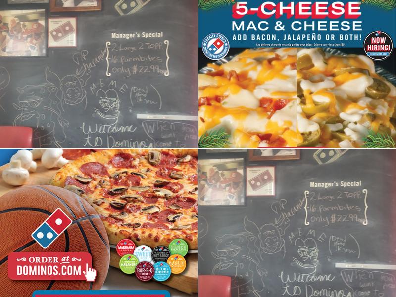 Domino's Pizza Menu