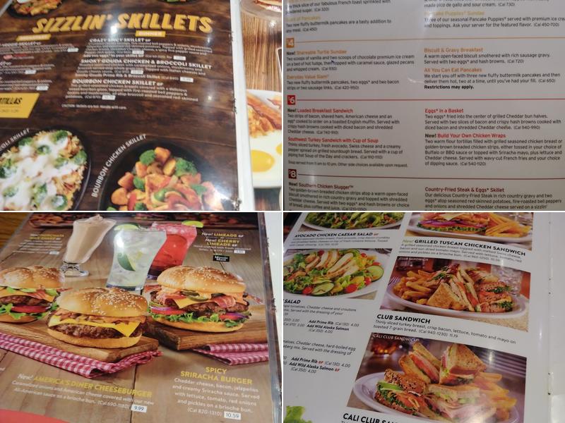 Denny's Menu