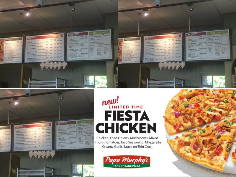 Papa Murphy's Menu