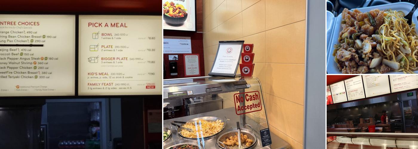Panda Express Menu