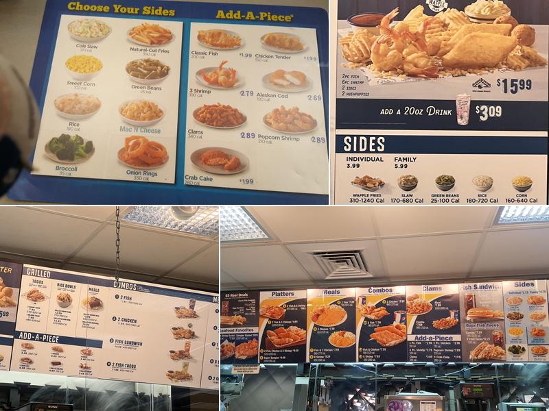 Long John Silver's Menu
