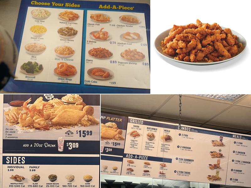 Long John Silver's Menu