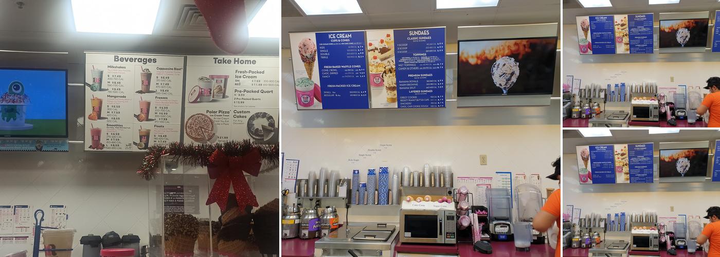 Baskin-Robbins Menu