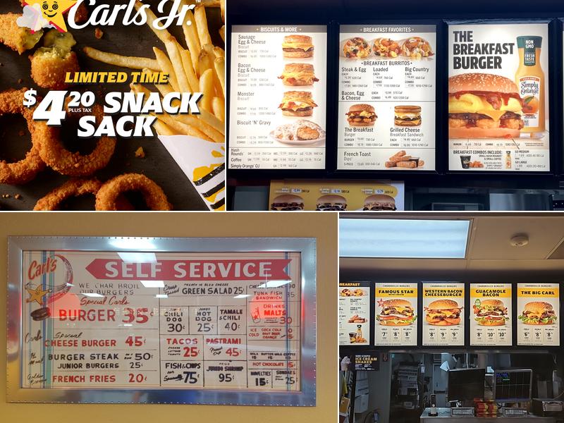 Carl’s Jr. Menu