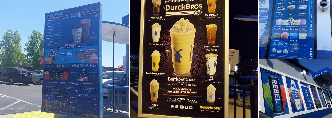 Dutch Bros Coffee Menu