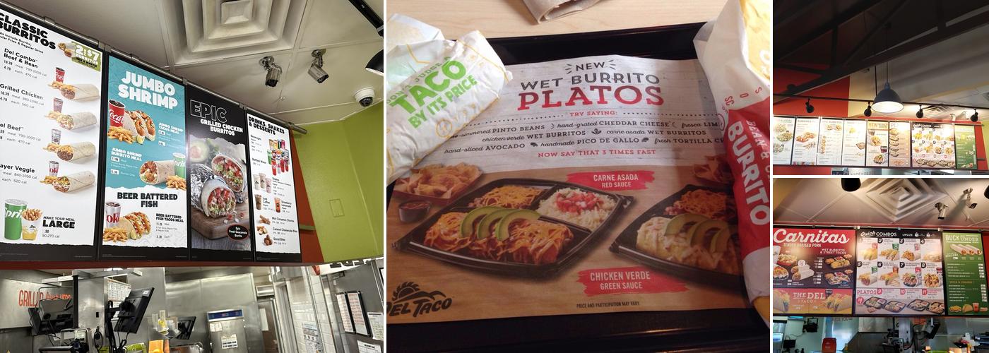 Del Taco Menu