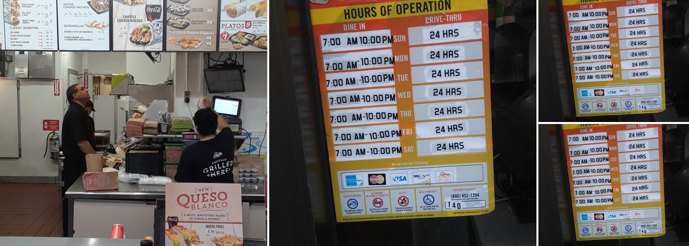 Del Taco Menu