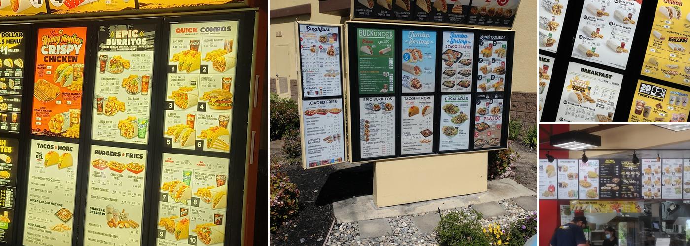 Del Taco Menu