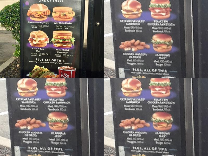 Jack In The Box Menu