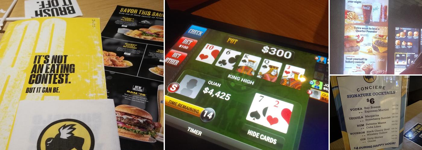 Buffalo Wild Wings Menu