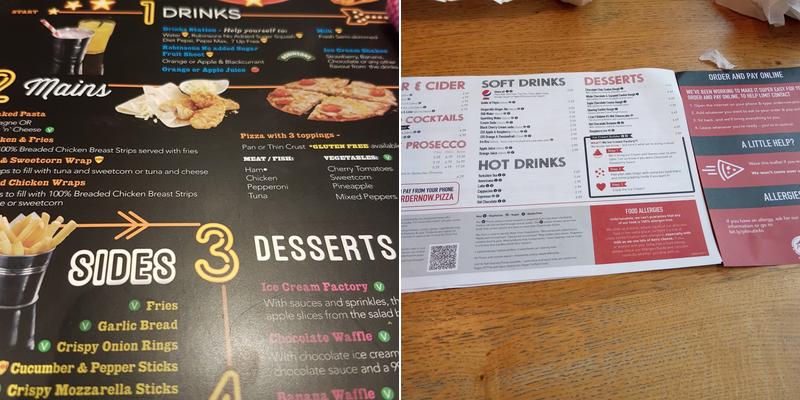 Pizza Hut Restaurants Menu