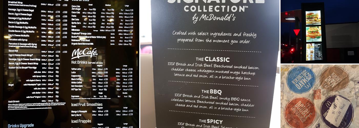 McDonald's Menu