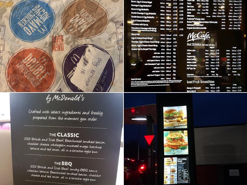 McDonald's Menu