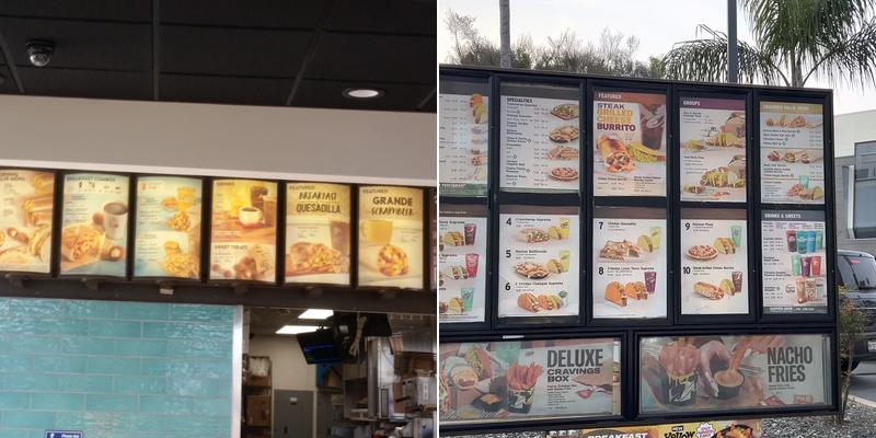 Taco Bell Menu