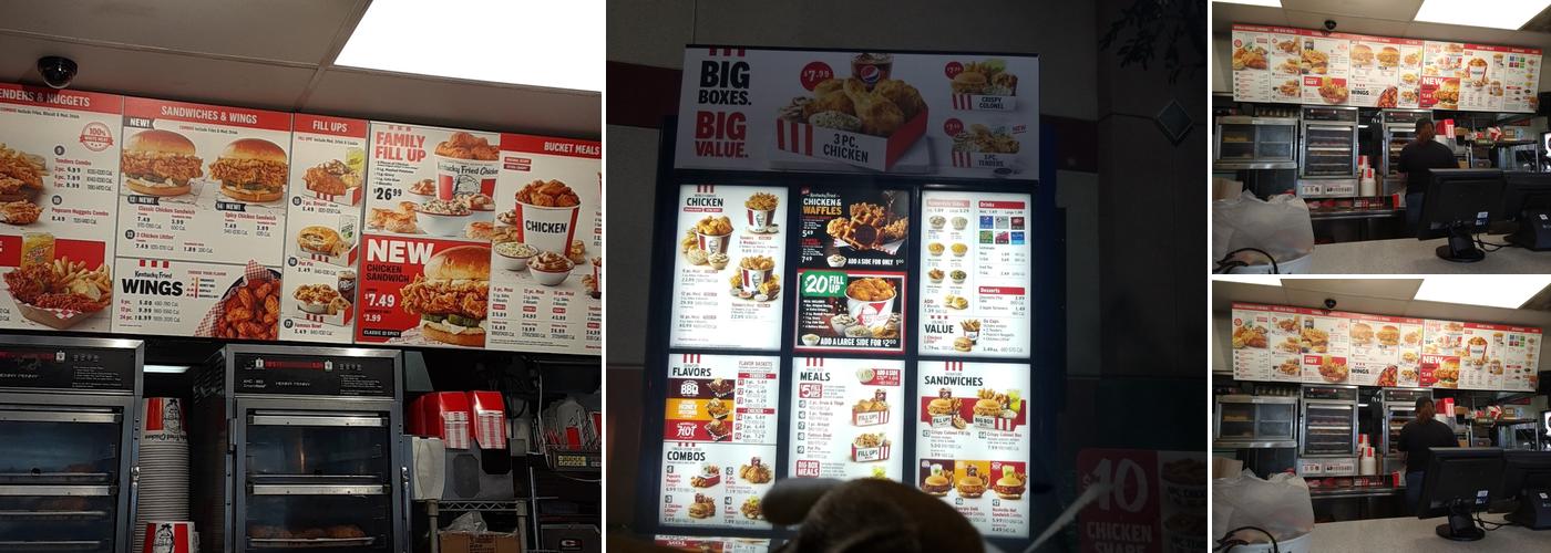 KFC Menu