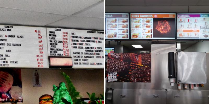 Burger King Menu