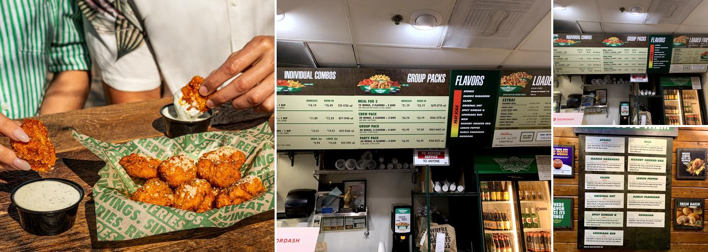 Wingstop Menu