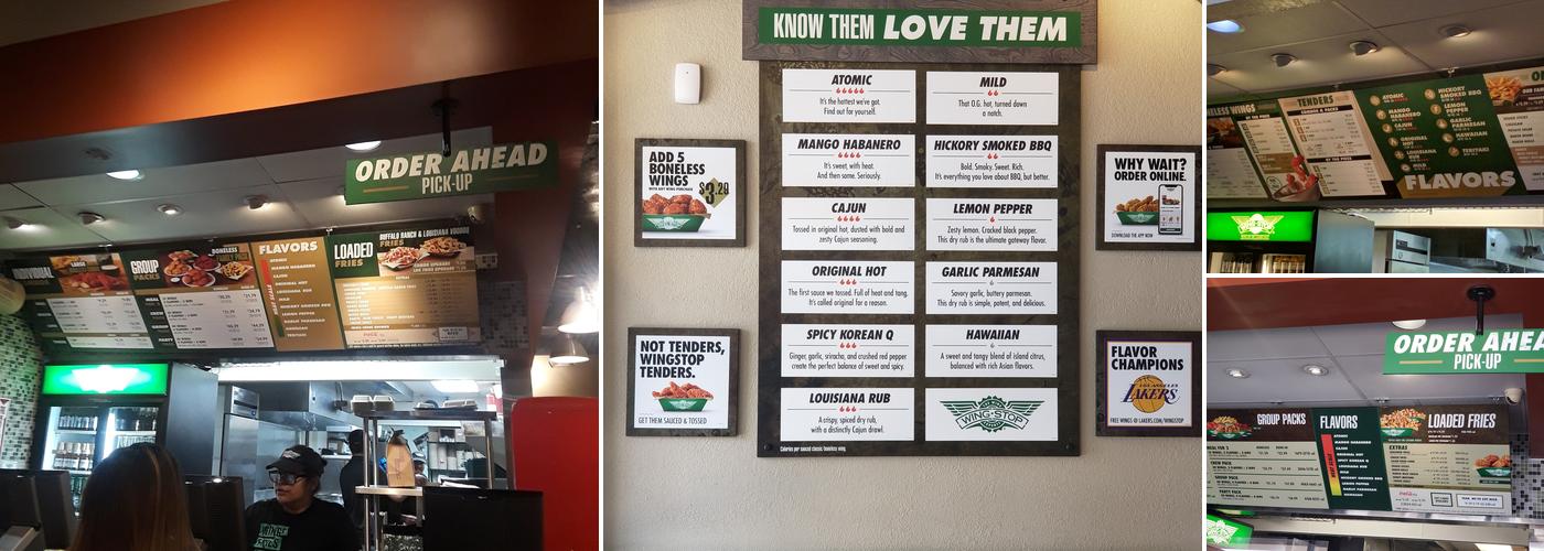 Wingstop Menu