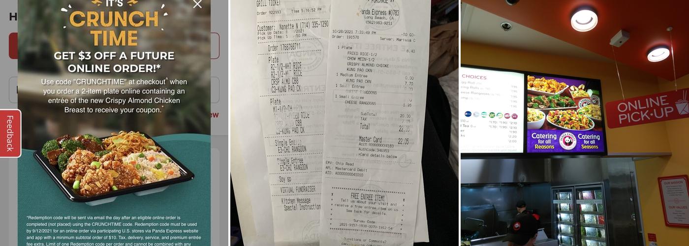 Panda Express Menu